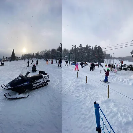 W Naturze - Apartament dla Aktywnych z Balkonem i Widokiem na Góry, blisko Szlaki, przy Stoku z wyciągiem Dolina Szczęścia Szklarska Poręba